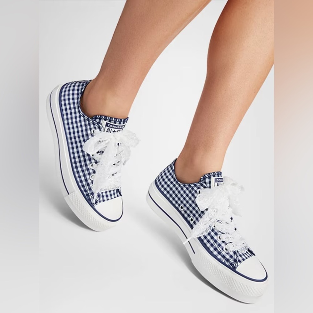 Converse Chuck Taylor All Star Gingham Platform Sneaker - Women's